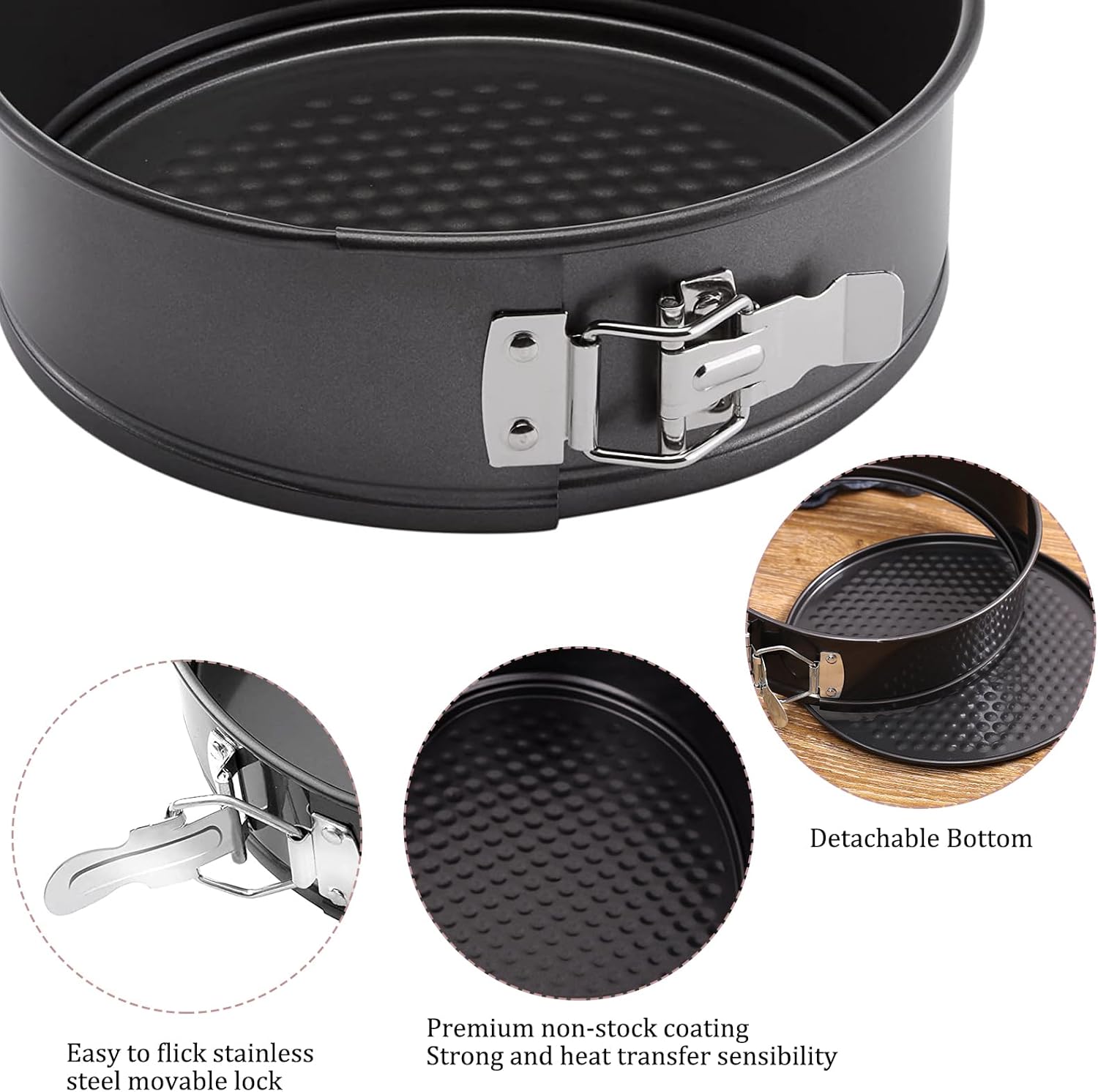 Miniatura 6 de Molde Para Pasteles Desmontable combox3